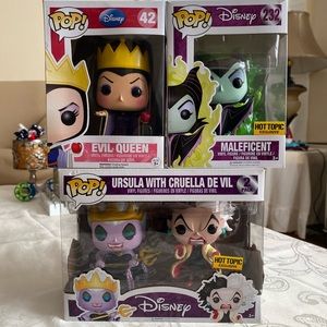 Disney Villians Funko Lot